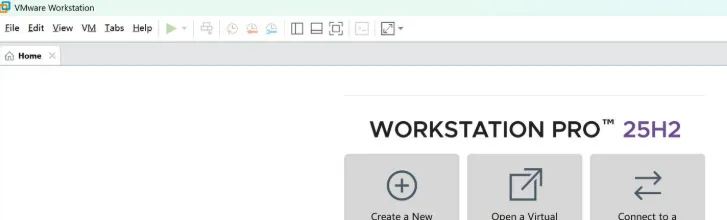 VMware Workstation Pro 25H2免费虚拟化利器