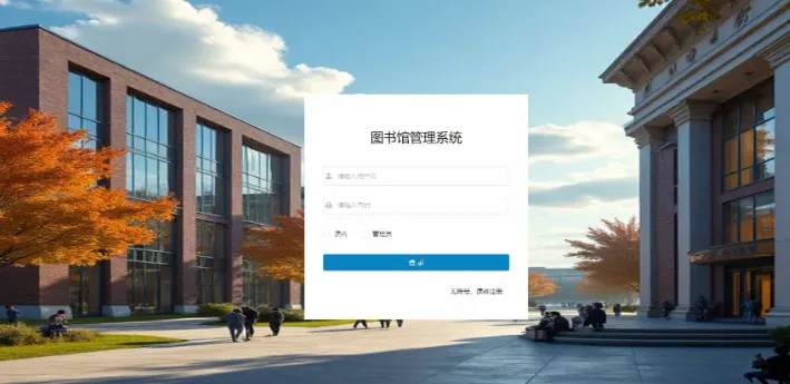 springboot图书馆管理系统前后端分离版本